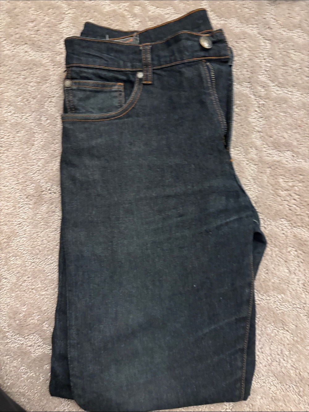 Ben Sherman Men's Slim Dark Blue Denim Jeans